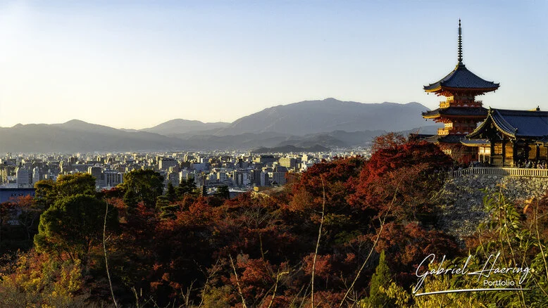 Quiet pathway leading to a historic Kyoto temple