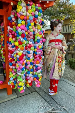 Locals interacting at a market stall