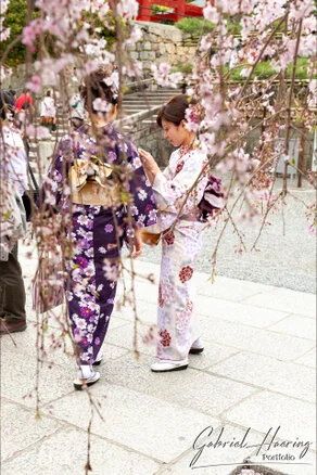 Locals interacting at a market stall