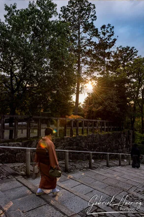 Locals interacting at a market stall